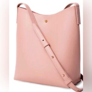 Samara Pink Peony Shoulder Crossbody Bag Vegan NWOT